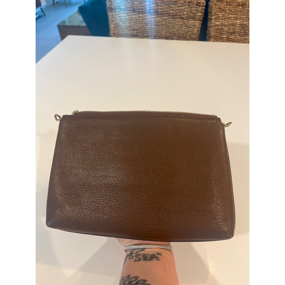 Tori Burch Wristlet Brown Leather - Picture 8 of 12
